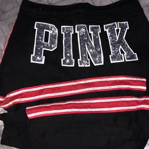 SUPER BLING VS PINK JOGGERS